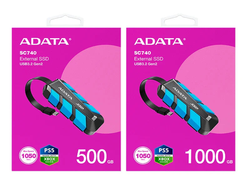 Portable SSD 500GB/1TB USB 3.2 (1050MB/s) Habicare