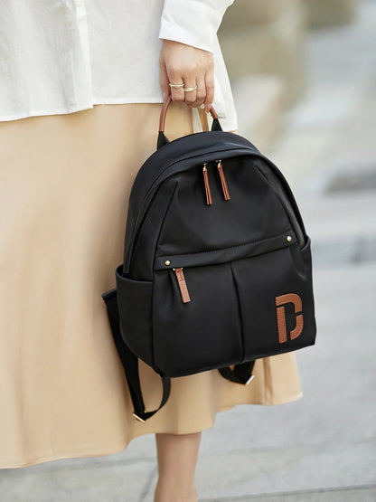 ZOOLER Oxford & Leather Backpack