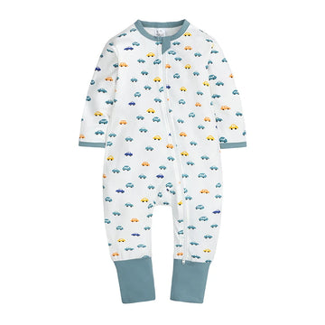 Kids Tales Everyday Wonder Cotton-Stretch Zip Baby Romper
