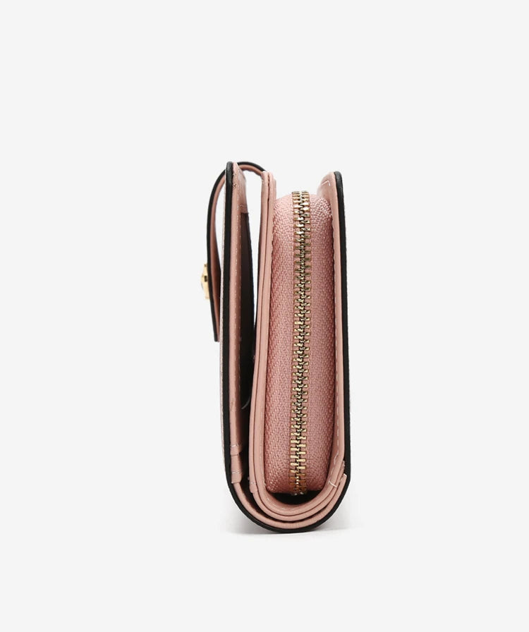 FOXER Split Leather Women's Long Clutch Wallet