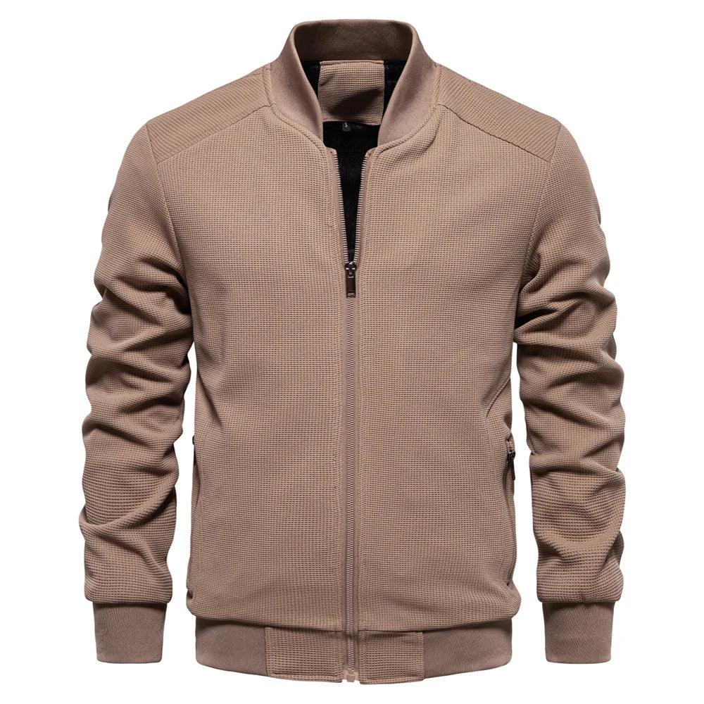 AIOPESON Men's Waffle Fleece Lined Bomber Jackets - ShopHub