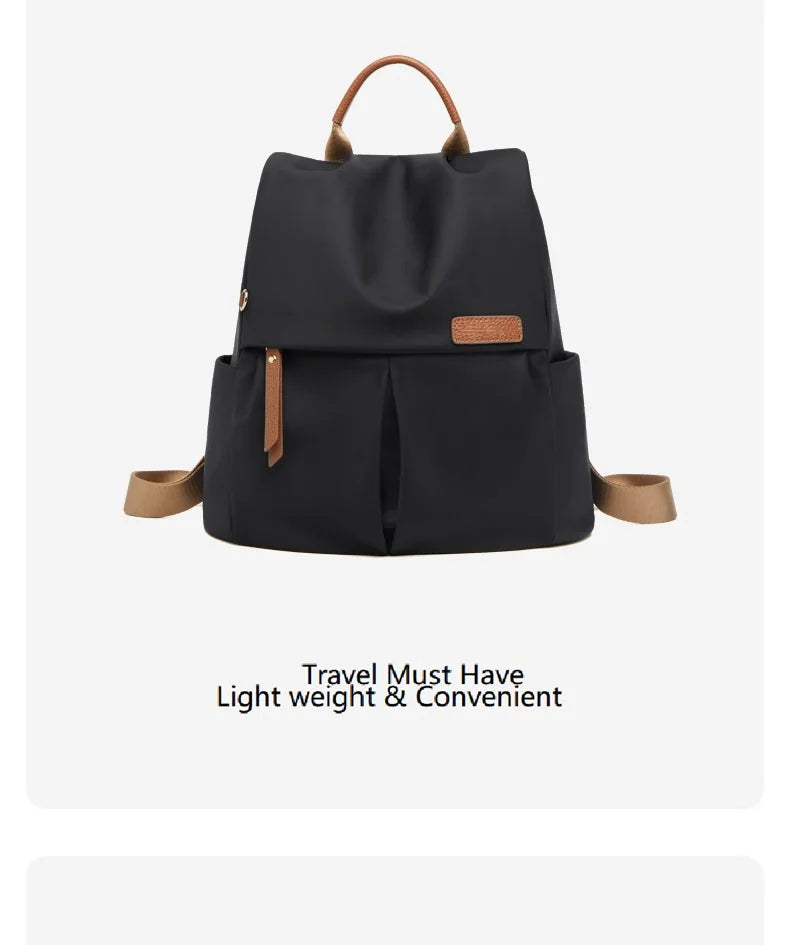 ZOOLER Woman's Backpack – Premium Oxford Travel Companion