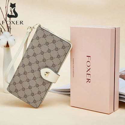 FOXER Women's Long Wallet