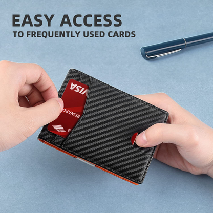 Rfid Microfier Leather Men's Luxury Wallets