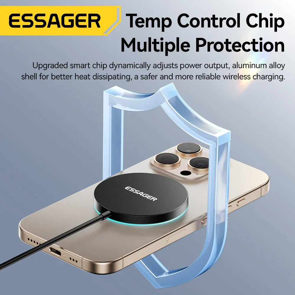 Essager 15W Magnetic Wireless Charger - ShopHub