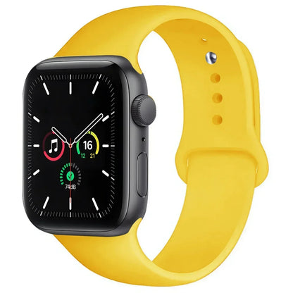 Silicone Sport Band for Apple Watch Series (42mm - 49mm)(available in 45 colours) Habicare