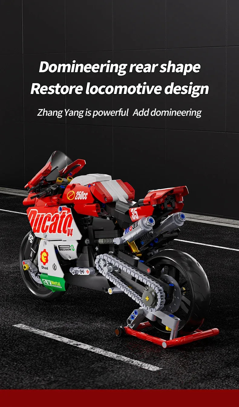 TOYLINX DIY Model Motorcycle Building Blocks Set! - ShopHub