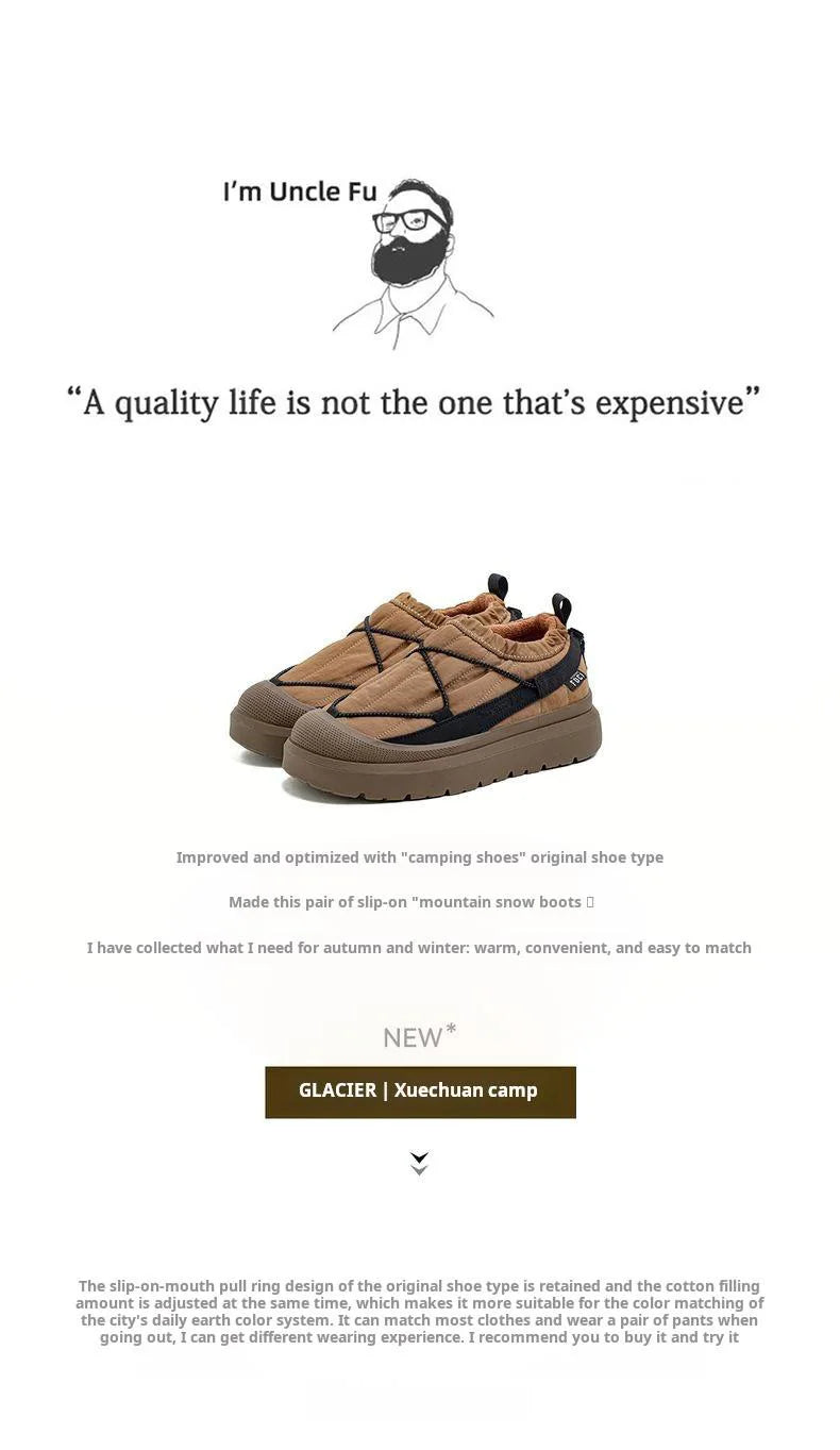 Maden Fleece Lining Snow Low Top Boots