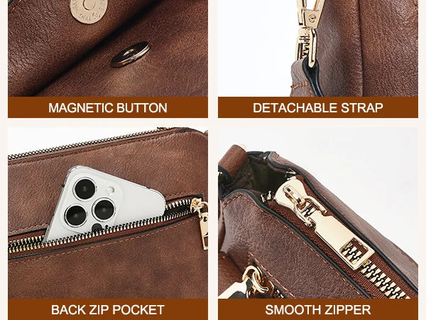FOXER Retro Women's Crossbody Bag
