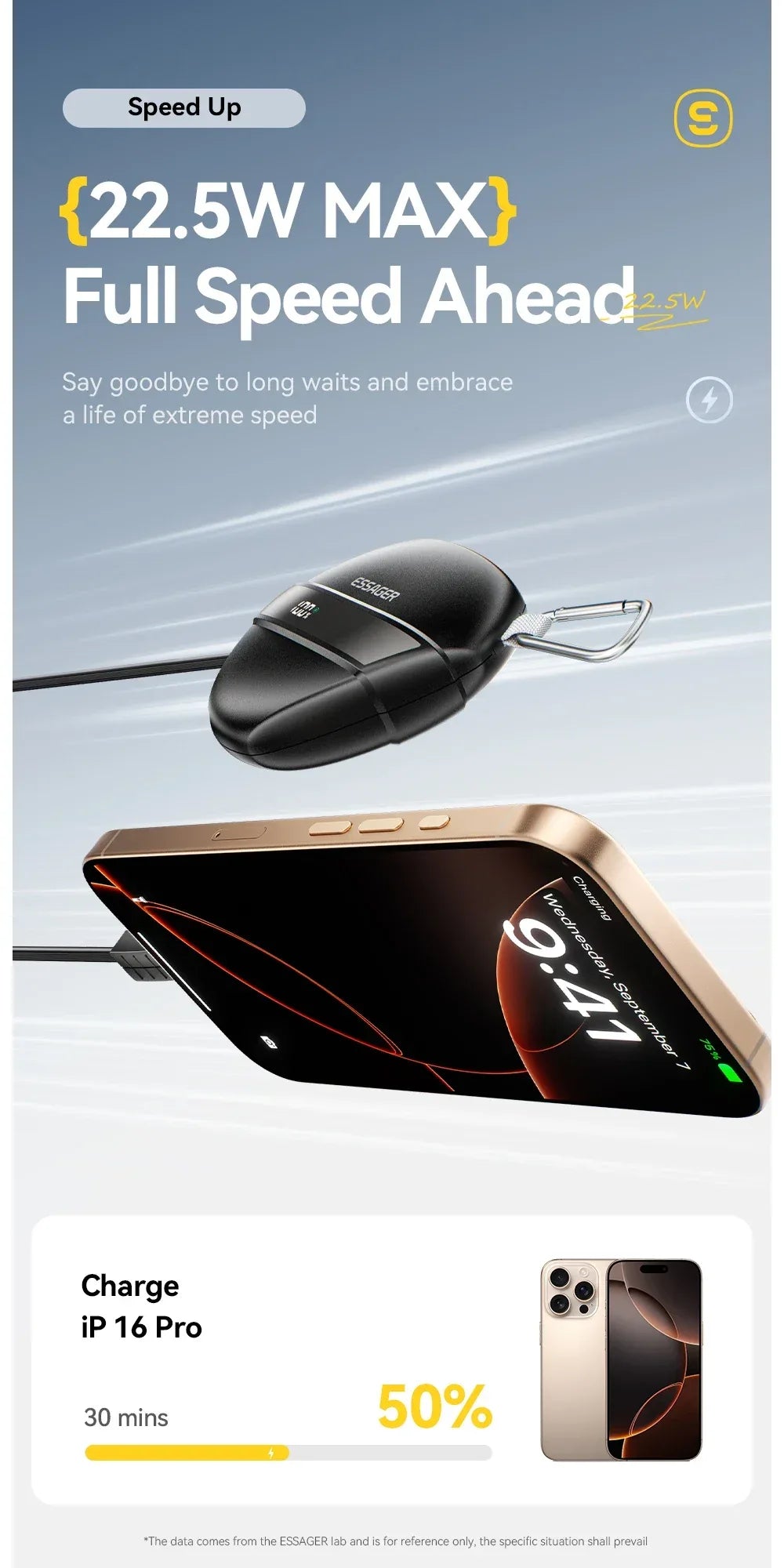 Essager 10000mAh Digital Display Power Bank - ShopHub