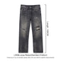 SIMWOOD High Standard 2026 Autumn New 13.5oz Loose Relax Washed Jeans Men Patched Denim Vintage Distressed Streetwear Pants