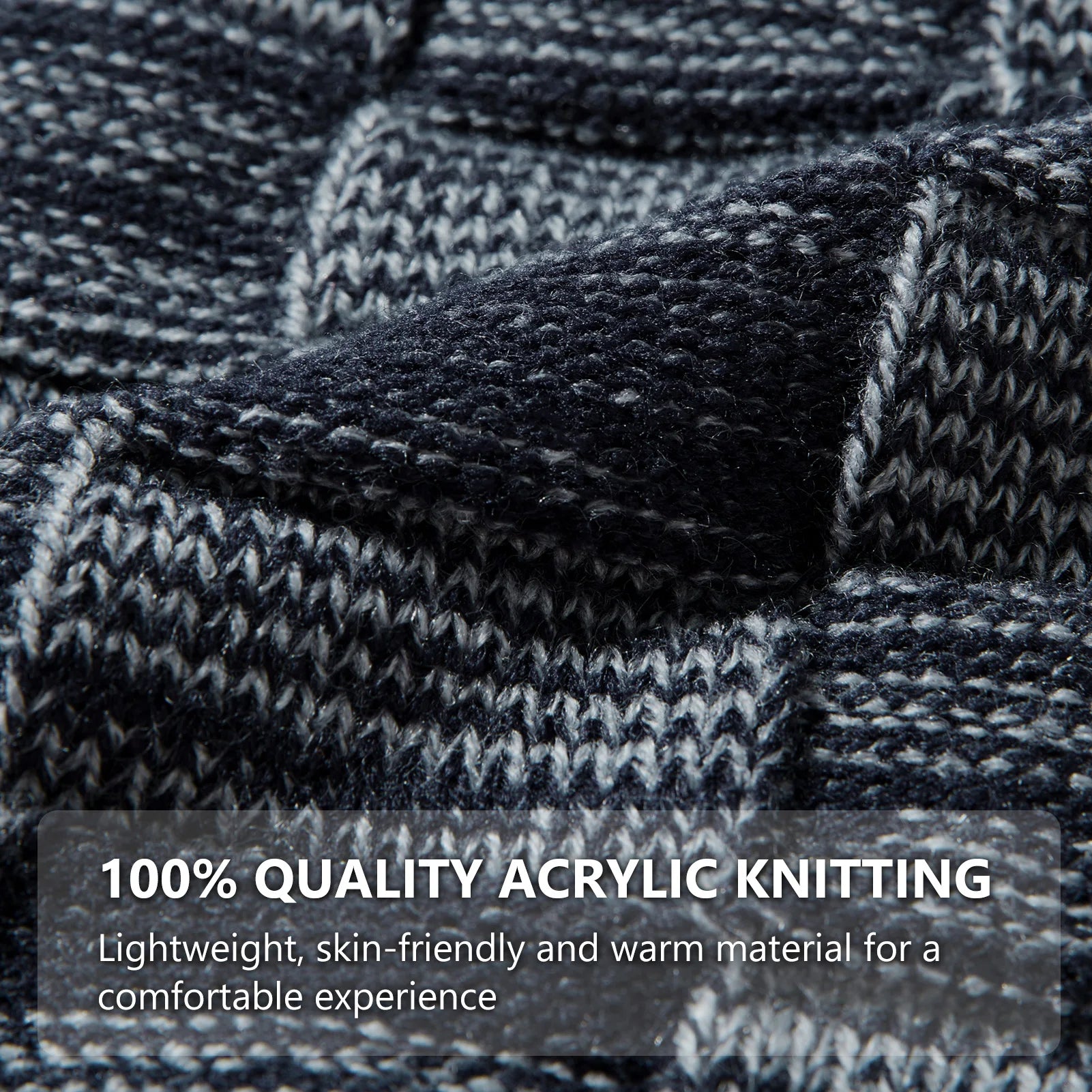 BASSDASH Winter Slouchy Beanie