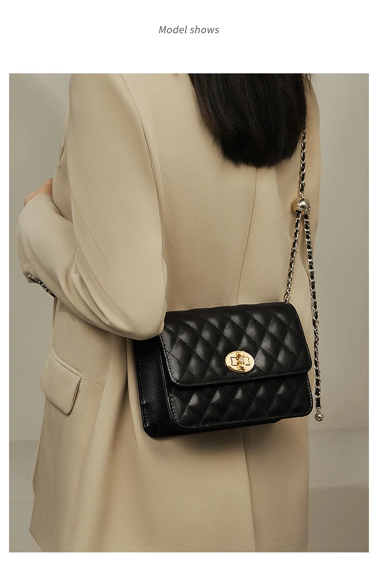 FOXER Split Leather Women's Shoulder & Crossbody Bag