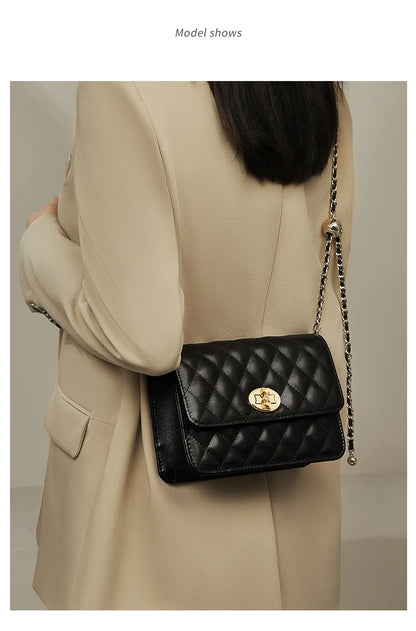 FOXER Split Leather Women's Shoulder & Crossbody Bag