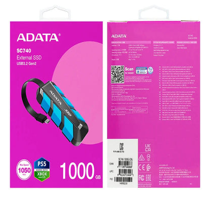 Portable SSD 500GB/1TB USB 3.2 (1050MB/s) Habicare