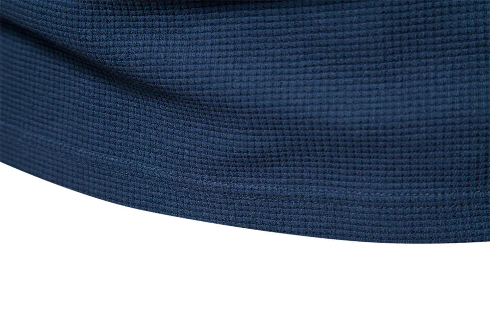AIOPESON Men's Waffle Cotton Long Sleeve Shirts - ShopHub
