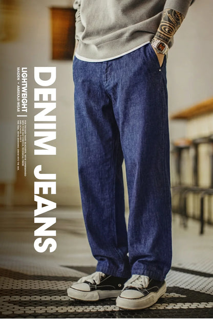 Maden Men's Vintage Denim Jeans