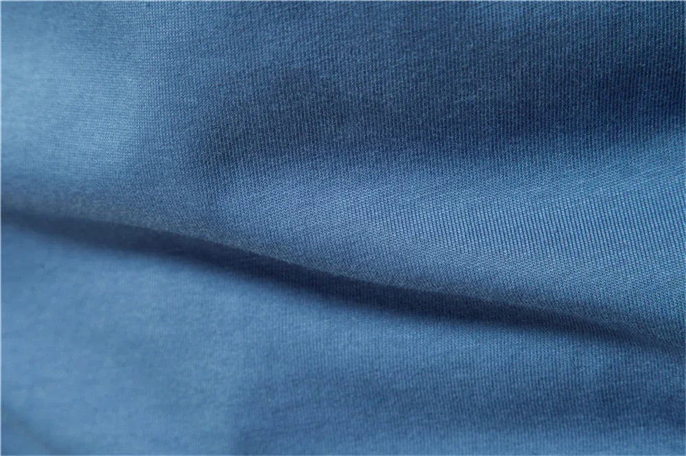 AIOPESON Solid Colour Cotton Shirts - ShopHub