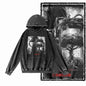 COOLMIND G24 Acid-Washed Black Graphic Hoodie