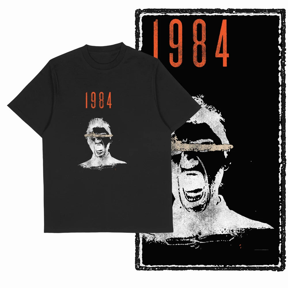 COOLMIND X0001 1984 Graphic Cotton Tee