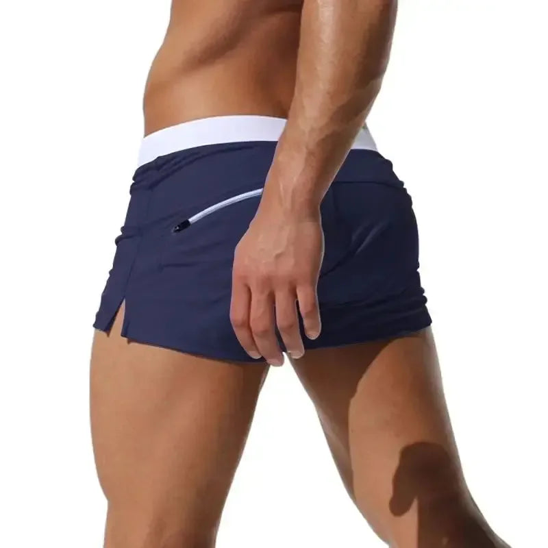 UXH Men's Low Waist Swim Trunks - ShopHub