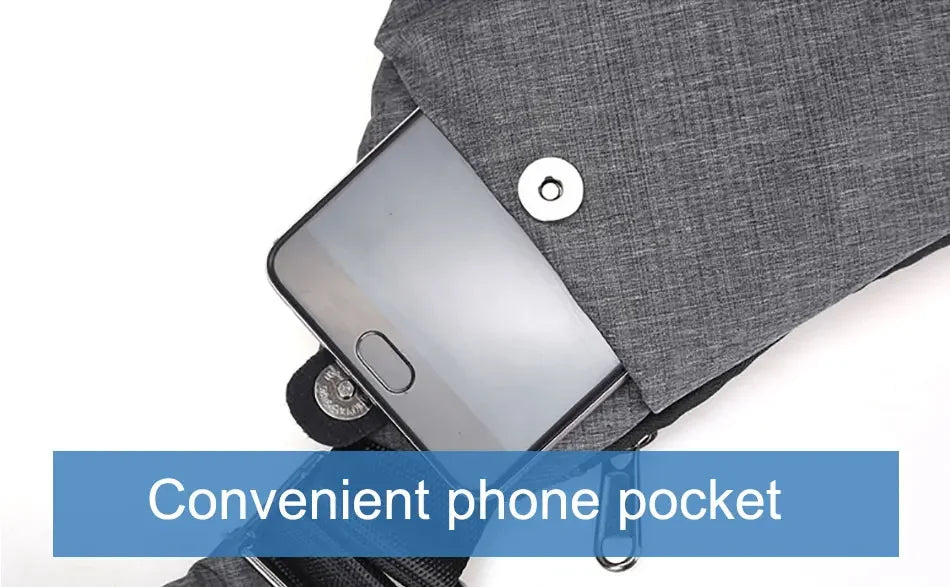 DIENQI Anti-theft Chest Bag