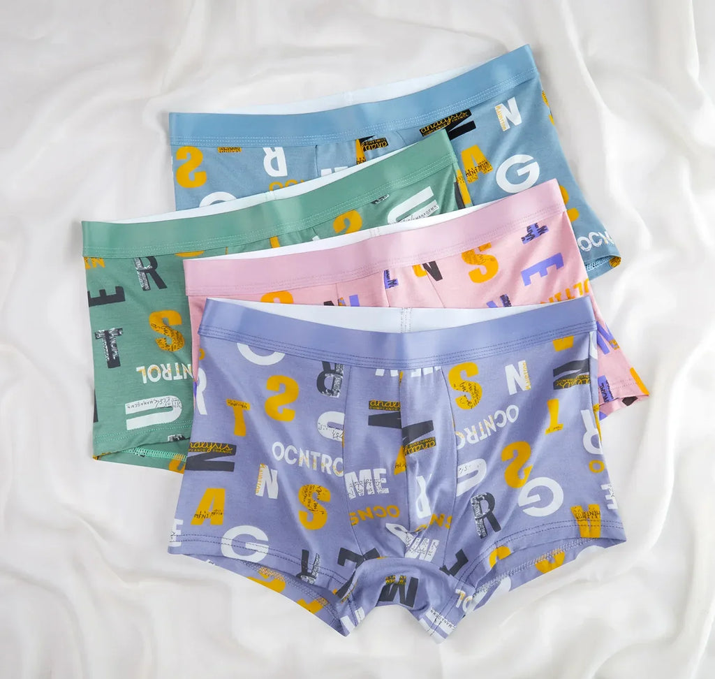 Men's 4 Pack Boxer Shorts - ShopHub