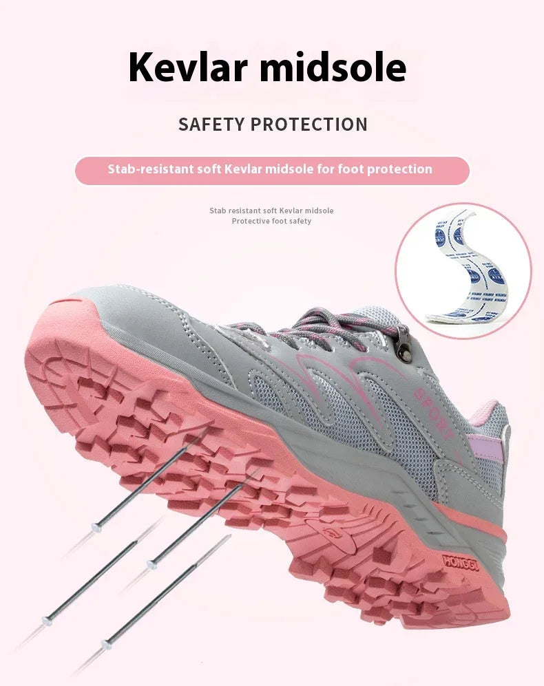 Kankeirr Women's Lightweight Safety Shoes - ShopHub