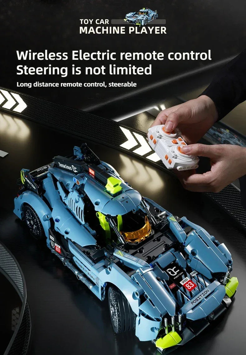 TOYLINX 1:14 Racing Car Building Blocks - ShopHub