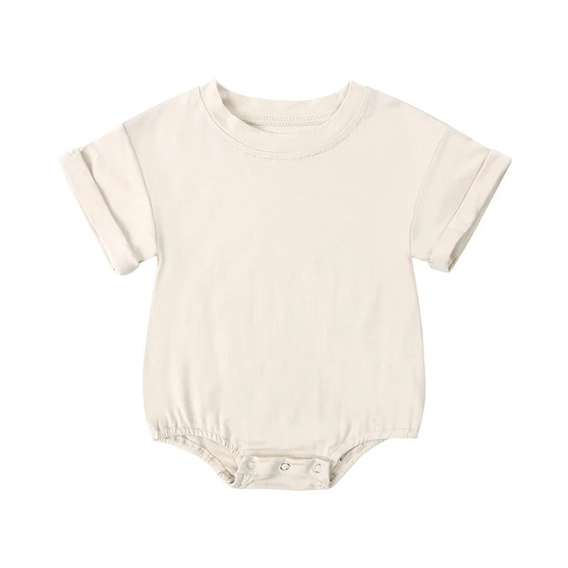 Kids Tales Sunny Days Bamboo-Blend Short-Sleeve Baby Bodysuit