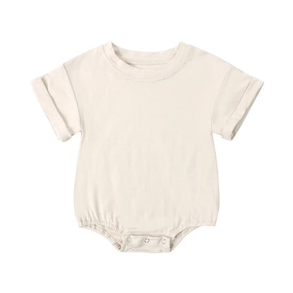 Kids Tales Sunny Days Bamboo-Blend Short-Sleeve Baby Bodysuit