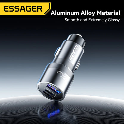 Essager IP Port Car Charger USB Type C