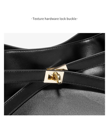 FOXER Women's Shoulder Bag Soft Artificial Leather Underarm Bag Large Capacity Lady Handbag Simple Daily Tote Bag Purse
