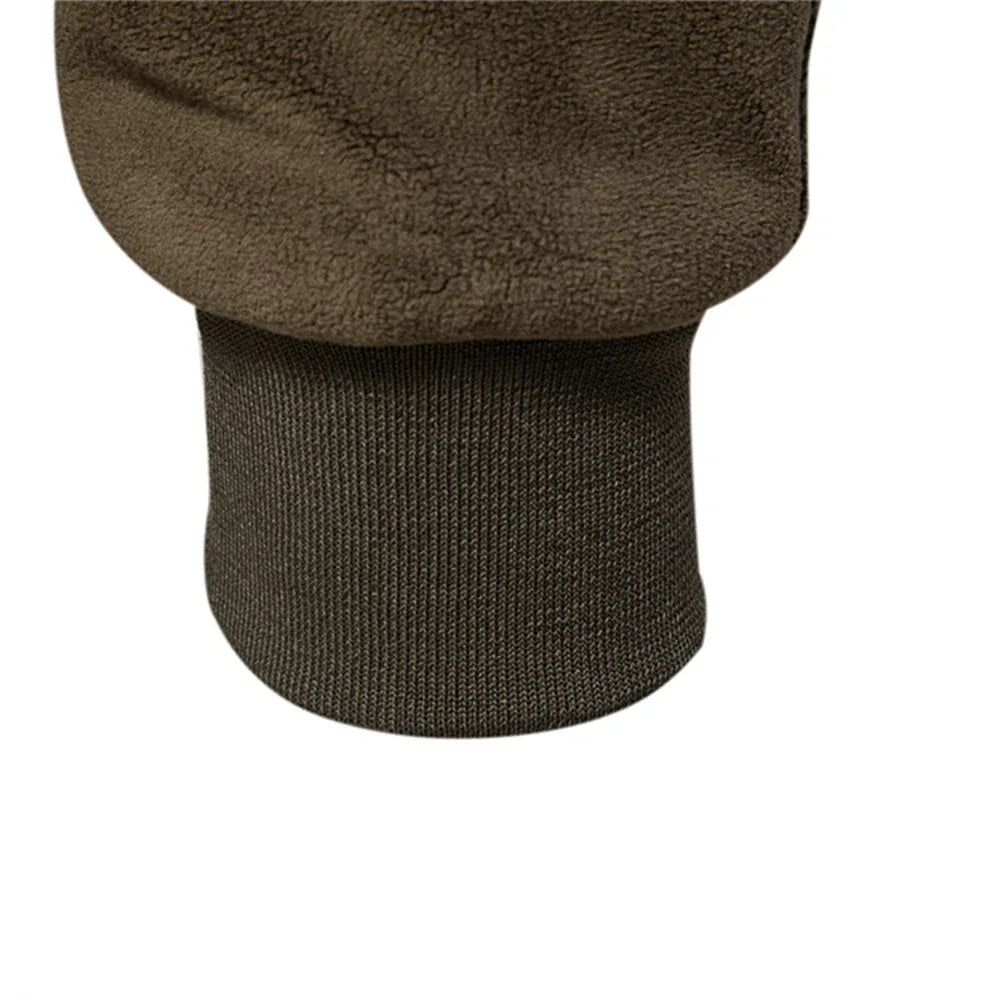 AIOPESON Men's Patchwork Thick Fleece Lined Baseball Bomber Jackets - ShopHub