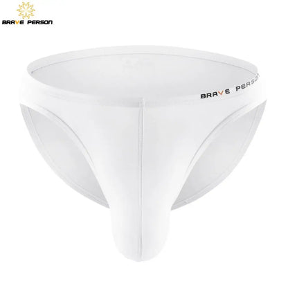 BRAVE PERSON Sexy Men's Underwear Big Penis Pouch Briefs Bikini Nylon Underpants