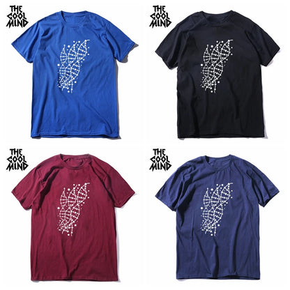 COOLMIND DNA Graphic Cotton T-Shirt | Men's Relaxed Style