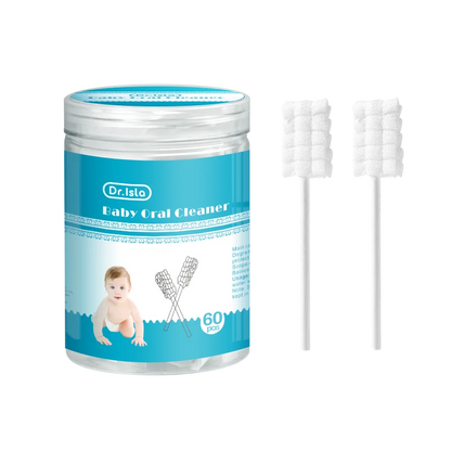 MAMIJOY 30/60pcs Disposable Baby Oral Cleaning Sticks