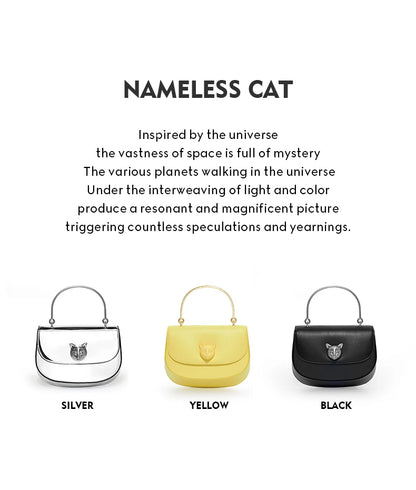 BAFELLI 2026 NEW WOMEN'S HANDBAG CAT EVENING PURSE LUXURY BRAND DESIGNER STYLE FASHION CASUAL CROSSBODAY LEATHER STYLISH