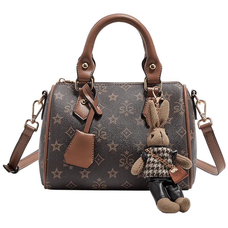 FOXER PVC Women's Vintage Boston Handbag