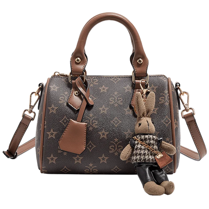 FOXER PVC Women's Vintage Boston Handbag