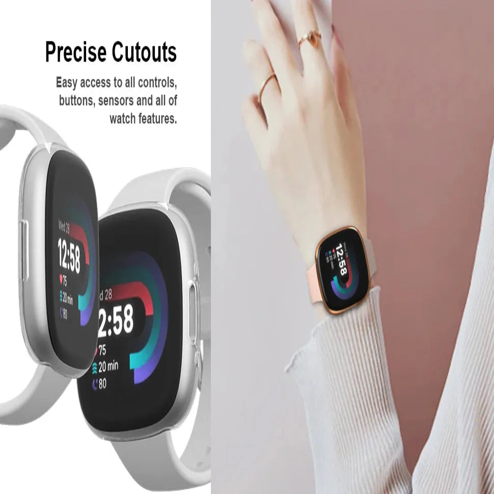 Protective Case - Fitbit Versa 4 Watch (9 colours available) Habicare