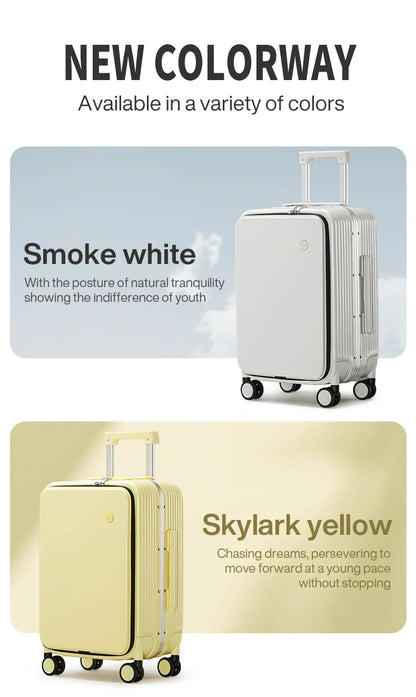 Mixi Aluminum Frame Rolling Luggage