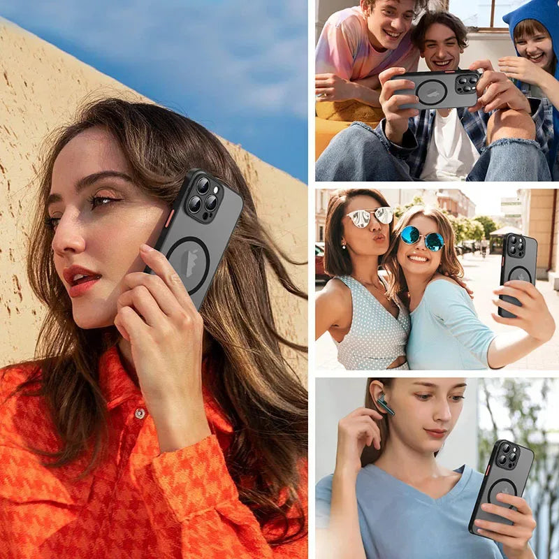 QIXTWO Luxury Armor Matte Case - ShopHub