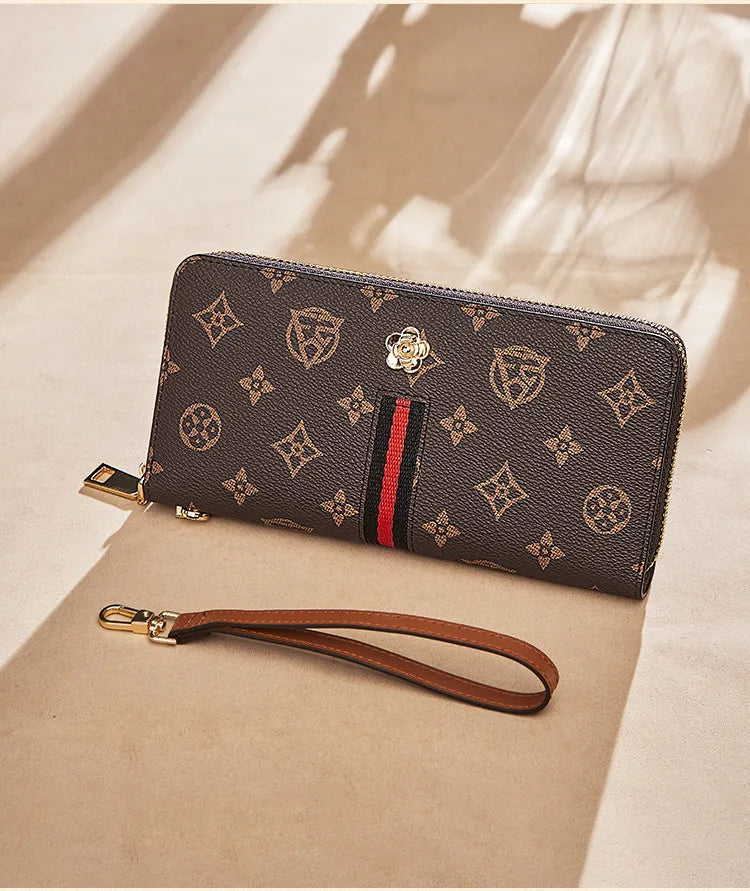 FOXER PVC Long Clutch Wallet
