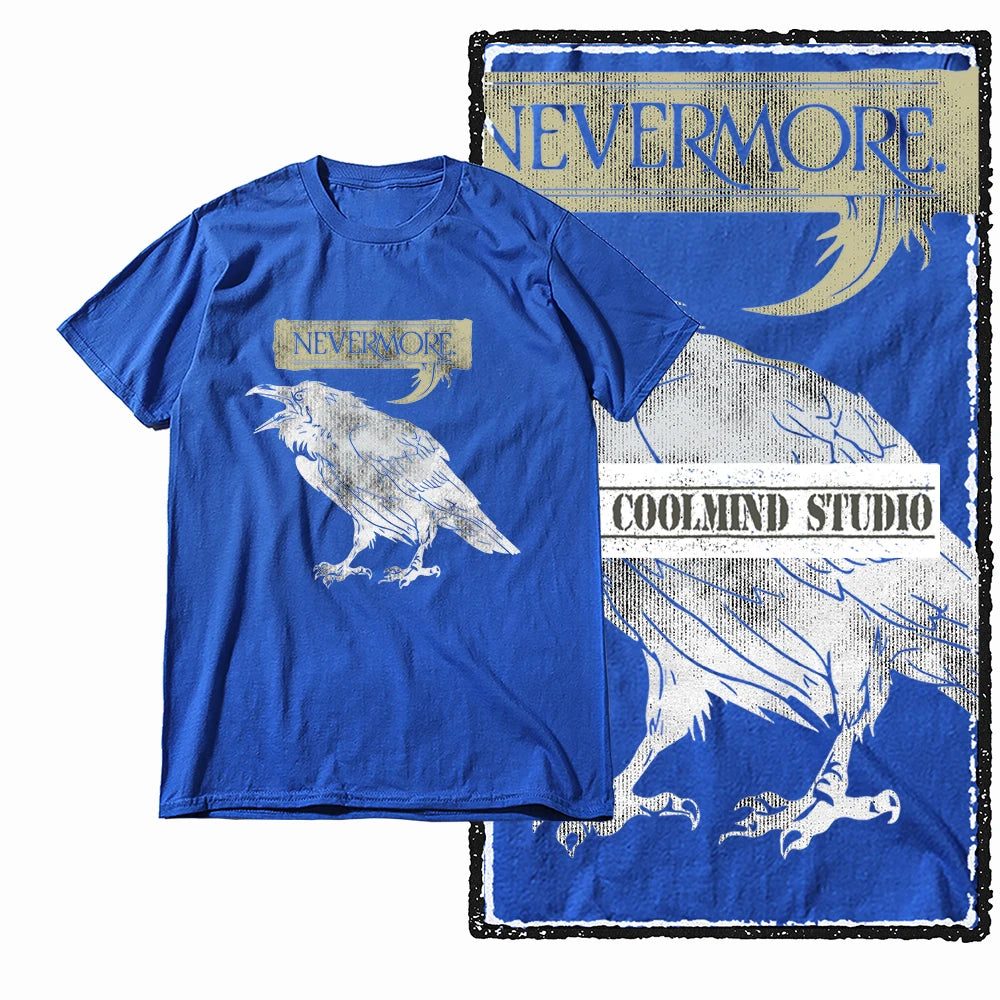 COOLMIND X0062 Dark Winged Truth Graphic Tee
