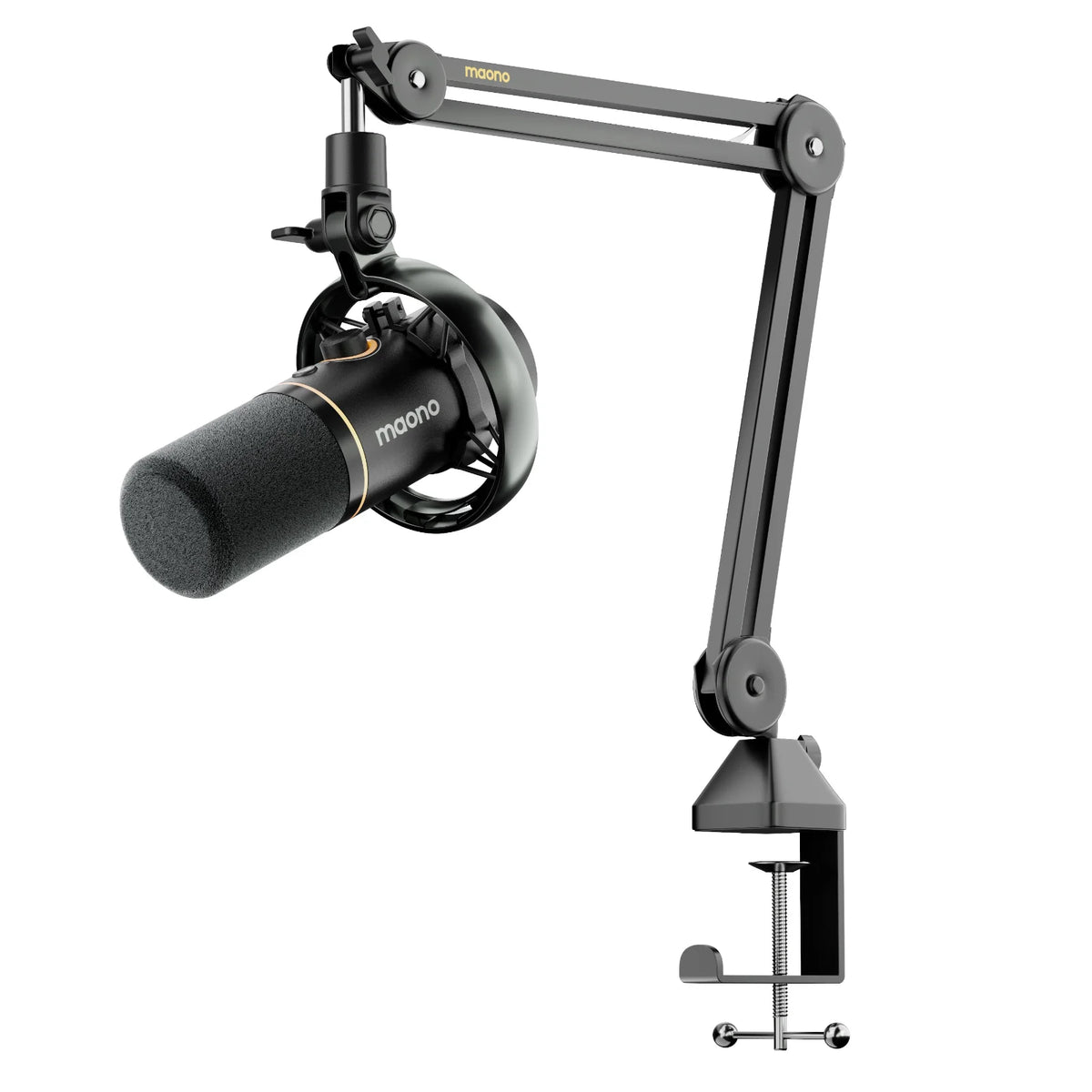 MAONO PD200W Hybrid Wireless Podcast Mic for PC/Phone/Camera