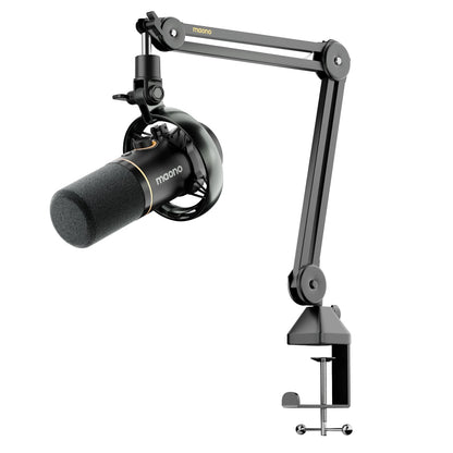 MAONO PD200W Hybrid Wireless Podcast Mic for PC/Phone/Camera