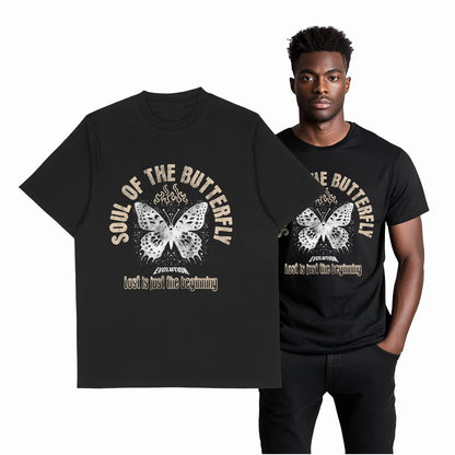 COOLMIND X0122 Free as a Butterfly Cotton Tee