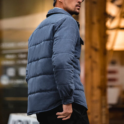MADEN Reversible Peachskin Padded Jacket