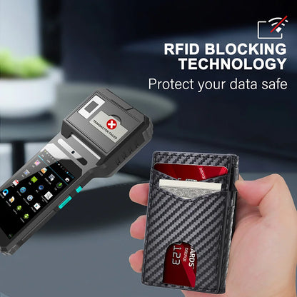 Magsafe Credit Card Wallets Rfid Blocking for IPhone 16 15 14 Pro Max